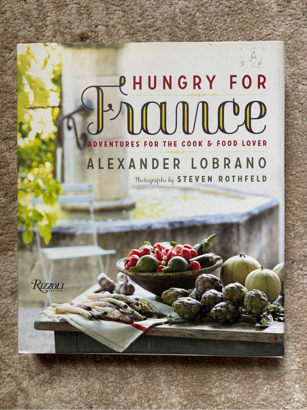 'Hungry for France' Cookbook - White Cover